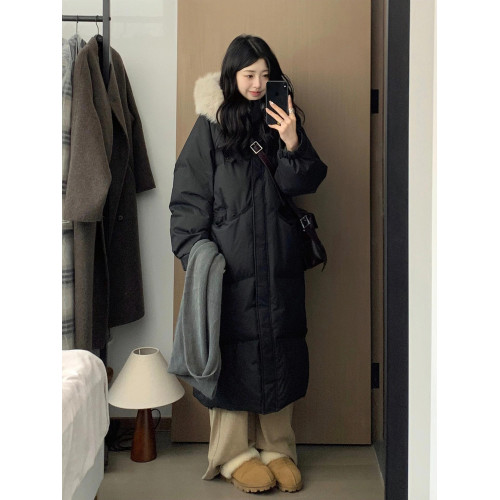 香榭頌外套中長款羽絨棉服女2025新款超好看棉襖韓系寬松加厚棉衣 香榭頌外套中長款羽絨棉服女2025新款超好看棉襖韓系寬松加厚棉衣