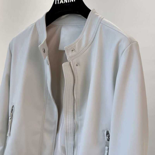 韓國皮衣外套女短款2025春秋新款立領修身顯瘦百搭機車服小皮夾克 韓國皮衣外套女短款2025春秋新款立領修身顯瘦百搭機車服小皮夾克