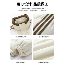 JEEP羽絨棉服女外套秋冬季2025新款加厚保暖小個子麵包服棉衣棉襖