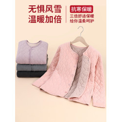 棉衣女初高中學生青少年羊毛內膽校服神器打底保暖棉襖居家棉服冬