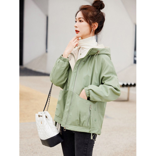 加絨外套女短款2025新款冬季連帽小個子棉衣寬松百搭加厚派克棉服