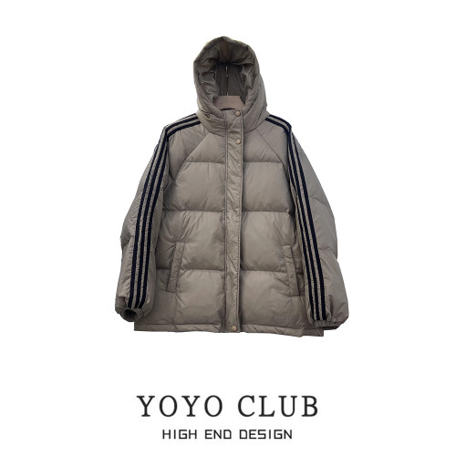 品牌折釦撿漏冬季黑色羽絨棉服女韓版時尚寬松加厚棉衣棉襖外套潮 品牌折釦撿漏冬季黑色羽絨棉服女韓版時尚寬松加厚棉衣棉襖外套潮