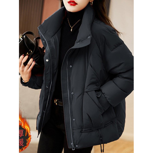 今年流行爆款紅色羽絨棉服女款2025新款冬季加厚設計感棉衣外套女 今年流行爆款紅色羽絨棉服女款2025新款冬季加厚設計感棉衣外套女