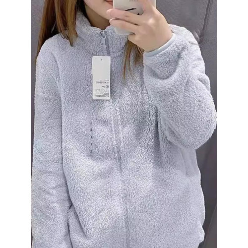 試衣間秋冬女裝搖粒絨保暖茄克長袖拉鍊立領外套女439138/428330 試衣間秋冬女裝搖粒絨保暖茄克長袖拉鍊立領外套女439138/428330