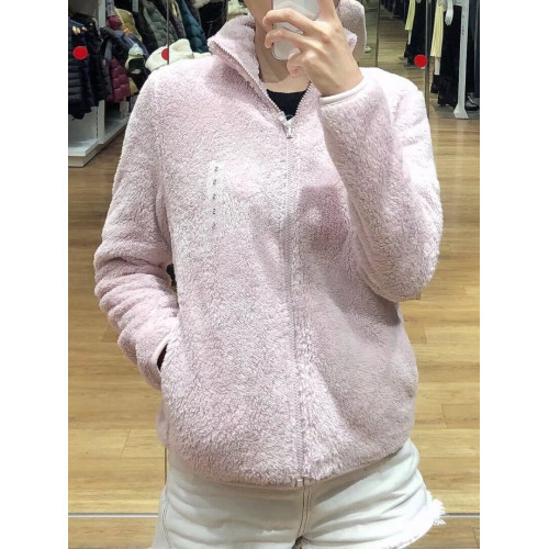 試衣間秋冬女裝搖粒絨保暖茄克長袖拉鍊立領外套女439138/428330 試衣間秋冬女裝搖粒絨保暖茄克長袖拉鍊立領外套女439138/428330