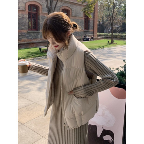 冬季羽絨馬甲外套女2025新款小個子短款背心棉服馬夾洋氣時髦棉襖 冬季羽絨馬甲外套女2025新款小個子短款背心棉服馬夾洋氣時髦棉襖