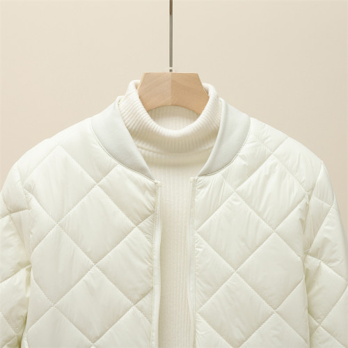 輕薄羽絨棉衣女2024秋冬季新款立領顯瘦短款小棉服外套棒球服棉襖 輕薄羽絨棉衣女2024秋冬季新款立領顯瘦短款小棉服外套棒球服棉襖