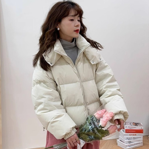 可拆帽麵包服短款羽絨棉衣棉服女2024年新款連帽秋冬季外套厚棉襖 可拆帽麵包服短款羽絨棉衣棉服女2024年新款連帽秋冬季外套厚棉襖