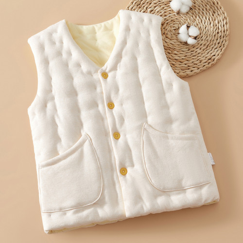 大人純棉花手工冬季馬甲成人居家加厚保暖內外穿背心馬夾女士坎肩