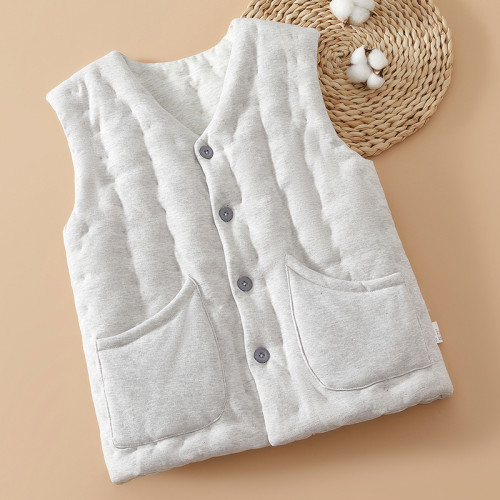 大人純棉花手工冬季馬甲成人居家加厚保暖內外穿背心馬夾女士坎肩