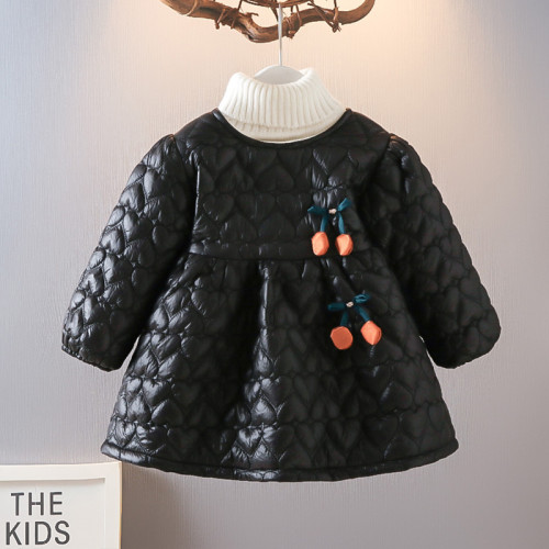 女1童公主裙秋冬2024新款兒2童網紅女寶寶加絨加厚冬裝棉服連衣裙 女1童公主裙秋冬2024新款兒2童網紅女寶寶加絨加厚冬裝棉服連衣裙