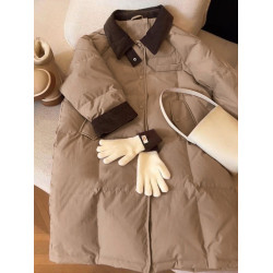 女裝2025新款秋冬款棉服外套棉衣棉襖中長款羽絨棉爆款高級時尚