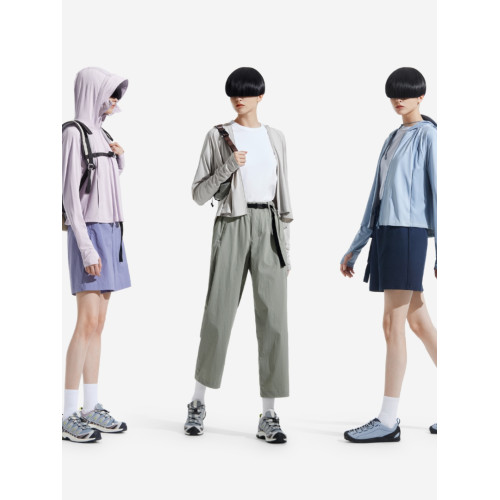 明星同款upf50+冰絲防曬衣女夏季薄款防紫外線外套短款防曬服鬭篷 明星同款upf50+冰絲防曬衣女夏季薄款防紫外線外套短款防曬服鬭篷