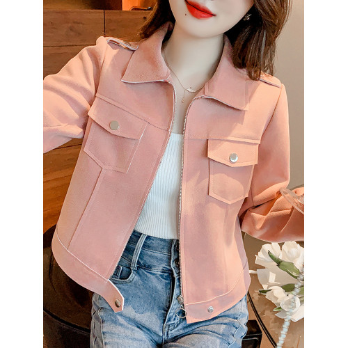 小香風短款外套女春秋季2025新款法式名媛氣質機車夾克長袖上衣潮 小香風短款外套女春秋季2025新款法式名媛氣質機車夾克長袖上衣潮