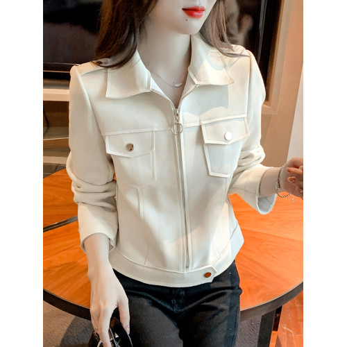 小香風短款外套女春秋季2025新款法式名媛氣質機車夾克長袖上衣潮 小香風短款外套女春秋季2025新款法式名媛氣質機車夾克長袖上衣潮