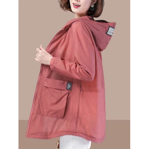 防曬衣女大碼2025新款夏季中長款透氣防紫外線寬松長袖防曬服外套 防曬衣女大碼2025新款夏季中長款透氣防紫外線寬松長袖防曬服外套