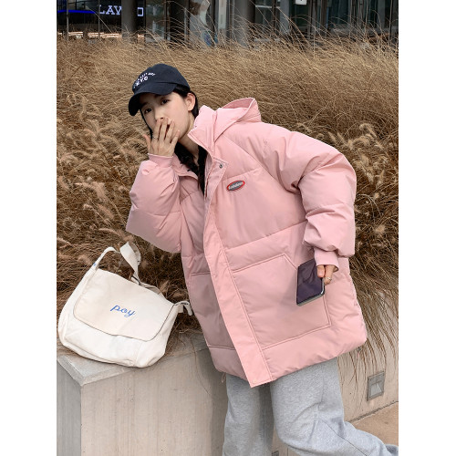 羽絨棉服女2025新款韓系加厚oversize麵包服學生棉衣棉襖外套潮