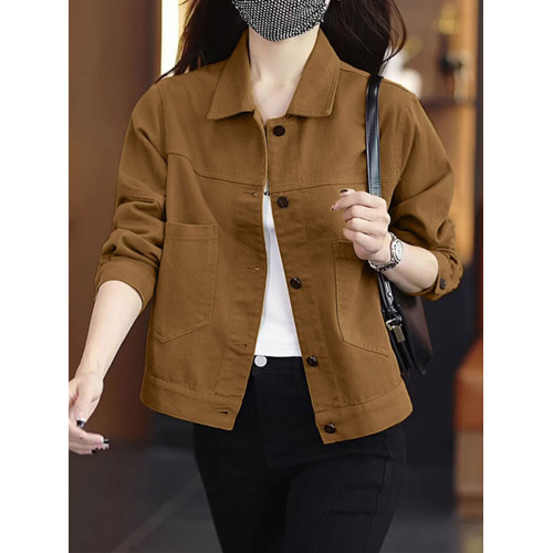 高級感短款外套女2025春秋季新款小個子洋氣時髦顯瘦減齡夾克上衣 高級感短款外套女2025春秋季新款小個子洋氣時髦顯瘦減齡夾克上衣