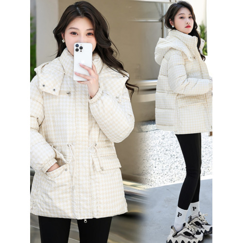 高級棉衣女中長款2025冬季新款寬松加厚抽繩收腰休閒連帽保暖外套 高級棉衣女中長款2025冬季新款寬松加厚抽繩收腰休閒連帽保暖外套