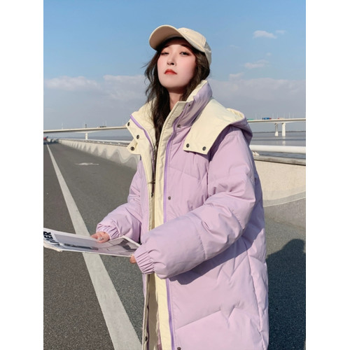 oversize麵包服羽絨棉衣棉服女冬季外套中長款厚棉襖2025年新款潮 oversize麵包服羽絨棉衣棉服女冬季外套中長款厚棉襖2025年新款潮