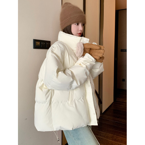 白色羽絨棉服女冬季新款2025韓系高級感超好看小個子短款棉衣棉襖 白色羽絨棉服女冬季新款2025韓系高級感超好看小個子短款棉衣棉襖