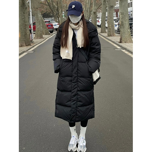 羽絨棉服女長款過膝2025年冬季新款韓系休閒棉衣保暖學生連帽外套 羽絨棉服女長款過膝2025年冬季新款韓系休閒棉衣保暖學生連帽外套