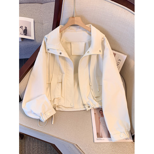 沖鋒衣外套女秋季2025新款今年流行爆款初冬巨好看的獨特漂亮夾克