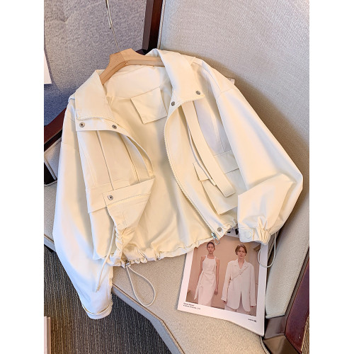 沖鋒衣外套女秋季2025新款今年流行爆款初冬巨好看的獨特漂亮夾克