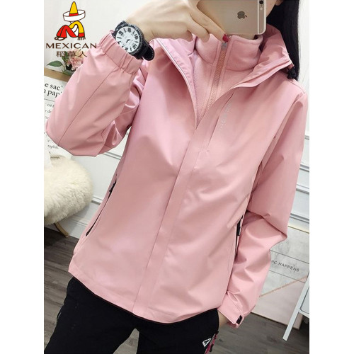 稻草人戶外沖鋒衣女秋冬季登山服防風防水加絨加厚夾克風衣外套男 稻草人戶外沖鋒衣女秋冬季登山服防風防水加絨加厚夾克風衣外套男