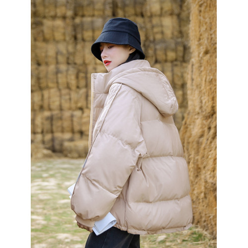 oversize麵包服短款羽絨棉衣棉服女2025年新款潮秋冬季外套厚棉襖 oversize麵包服短款羽絨棉衣棉服女2025年新款潮秋冬季外套厚棉襖