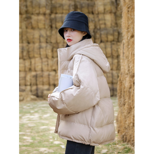 oversize麵包服短款羽絨棉衣棉服女2025年新款潮秋冬季外套厚棉襖 oversize麵包服短款羽絨棉衣棉服女2025年新款潮秋冬季外套厚棉襖