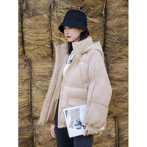 oversize麵包服短款羽絨棉衣棉服女2025年新款潮秋冬季外套厚棉襖 oversize麵包服短款羽絨棉衣棉服女2025年新款潮秋冬季外套厚棉襖