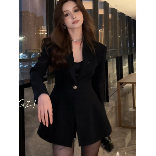 朝南髮歐貨法式高級感禦姐輕奢顯瘦職業西裝外套女貴氣質百搭西服 朝南髮歐貨法式高級感禦姐輕奢顯瘦職業西裝外套女貴氣質百搭西服