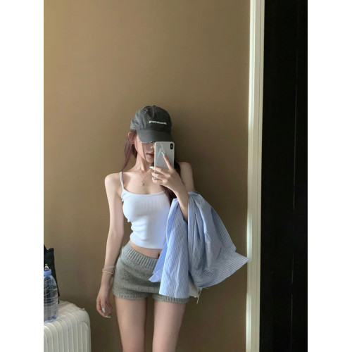 條紋度假休閒長袖襯衫女秋冬慵懶風韓版寬松曡穿上衣內搭襯衣外套