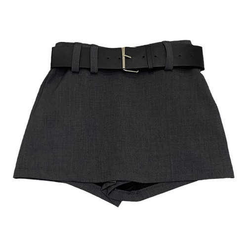 2024年秋季新款韓版辣妹修身顯瘦純色百搭小個子低腰包臀A字短裙 2024年秋季新款韓版辣妹修身顯瘦純色百搭小個子低腰包臀A字短裙