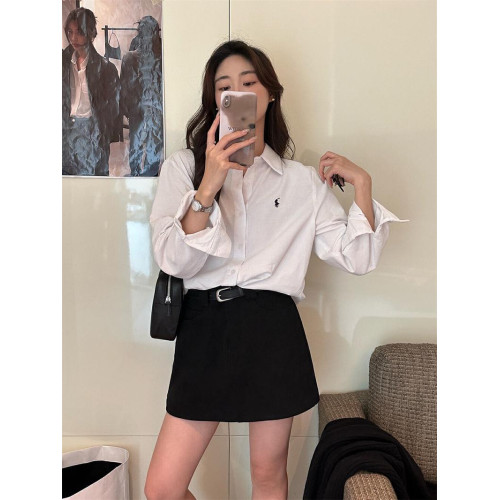 咖啡色燈芯絨半身裙女2024秋新款百搭a字裙高腰顯瘦包臀腰帶短裙