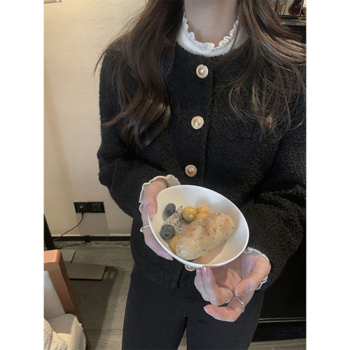 半高領雙面德絨打底衫女秋冬季2025新款白色內搭修身保暖長袖上衣