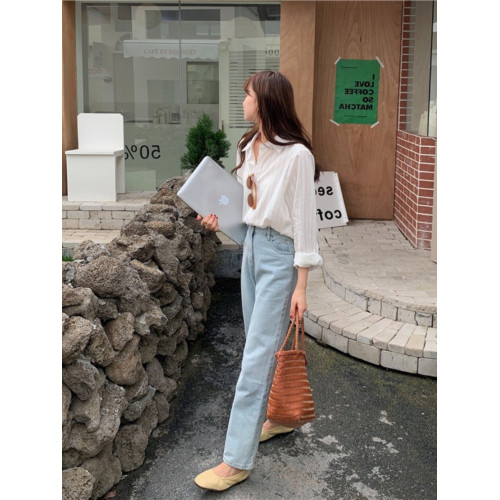 法式條紋防曬襯衫女2025新款純棉設計感開衫襯衣夏款寬松上衣外套