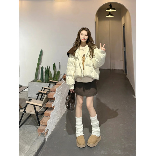 棕色短款半身裙女春秋冬季新款高腰顯瘦毛呢包臀裙小個子短裙子 棕色短款半身裙女春秋冬季新款高腰顯瘦毛呢包臀裙小個子短裙子