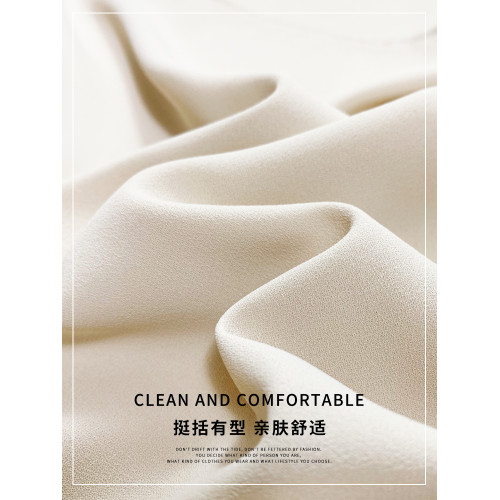 雪紡襯衫女秋季高級感杏色v領緞面通勤面試職業裝飄帶米色白襯衣