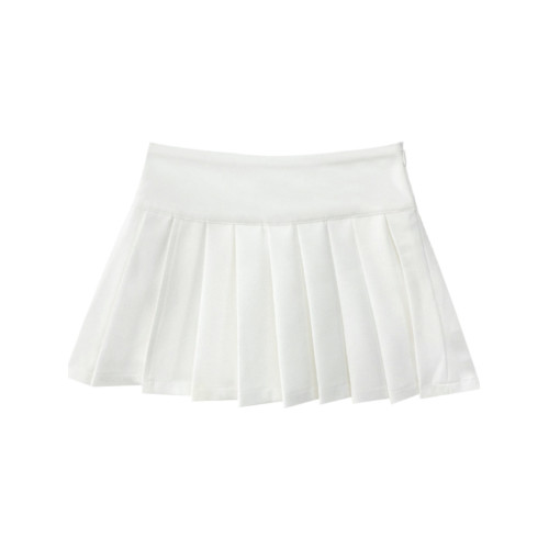 歐美灰色高腰性感辣妹a字開叉百褶裙褲女秋百搭顯瘦防走光半身裙 歐美灰色高腰性感辣妹a字開叉百褶裙褲女秋百搭顯瘦防走光半身裙