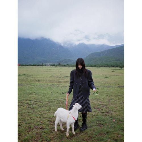 美式復古灰色格紋半身裙女2025春秋新款ins潮百搭休閒格子中長裙 美式復古灰色格紋半身裙女2025春秋新款ins潮百搭休閒格子中長裙