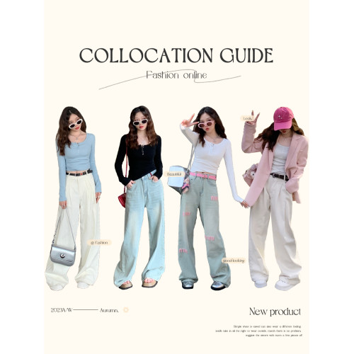 t恤長袖女秋冬2025新款藍色打底衫內搭修身正肩螺紋紐釦純棉上衣