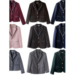 韓版學生西裝JK製服西服英倫學院風外套上衣情侶裝証件照服裝班服