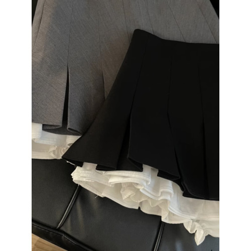 百搭短裙冬季蛋糕裙高腰百褶裙褲裙a字半身裙秋女2025新款花苞裙 百搭短裙冬季蛋糕裙高腰百褶裙褲裙a字半身裙秋女2025新款花苞裙