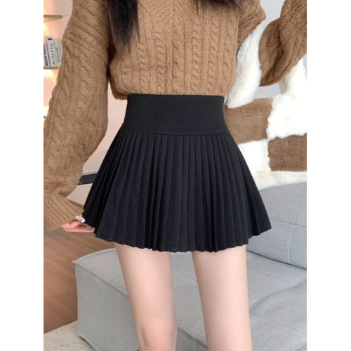 小個子百褶裙子白色防走光半身裙女2025新款秋季半裙辣妹a字短裙 小個子百褶裙子白色防走光半身裙女2025新款秋季半裙辣妹a字短裙