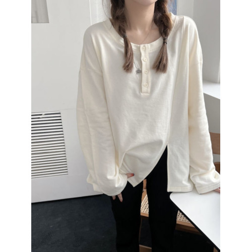 胖MM特大碼2-300斤開叉不規則長袖T恤女春秋薄款寬松顯瘦百搭上衣 胖MM特大碼2-300斤開叉不規則長袖T恤女春秋薄款寬松顯瘦百搭上衣