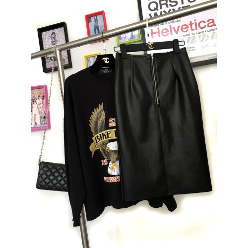 2025秋季爆款小衆設計高腰裙前開叉皮裙顯瘦包臀裙中裙半身裙大碼 2025秋季爆款小衆設計高腰裙前開叉皮裙顯瘦包臀裙中裙半身裙大碼