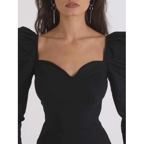 instahot 歐美宮廷風長袖修身顯瘦T恤2025秋季新款設計感氣質上衣