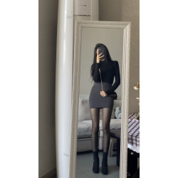 性感高腰半身裙套裝秋冬2025新款緊身辣妹純欲包臀裙短裙兩件套女